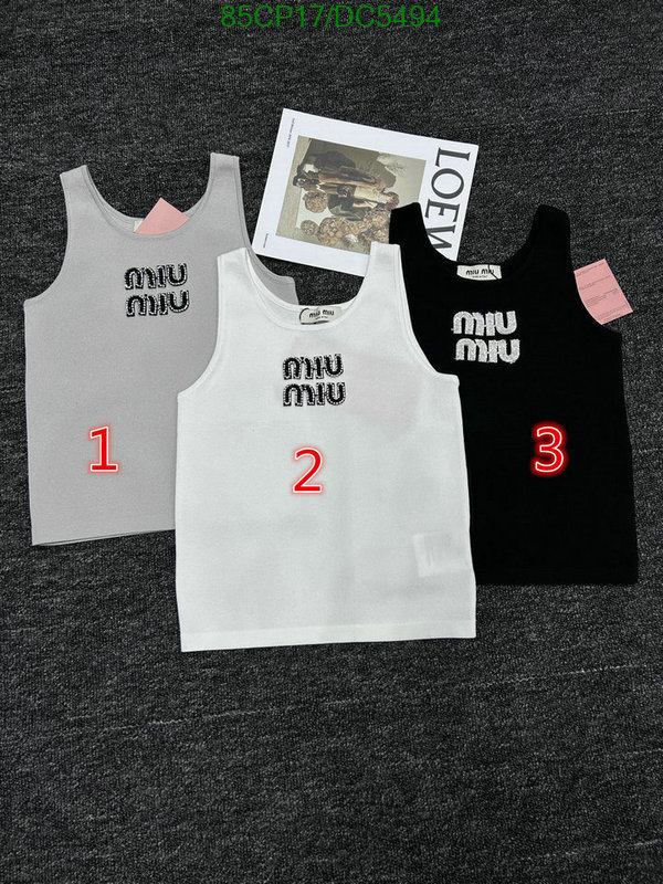 MIUMIU-Clothing Code: DC5494 $: 85USD