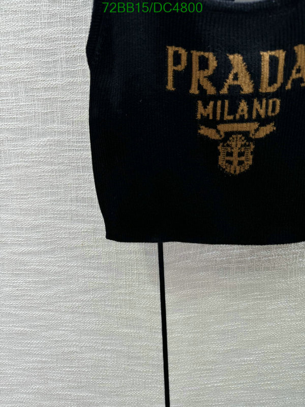 Prada-Clothing Code: DC4800 $: 72USD