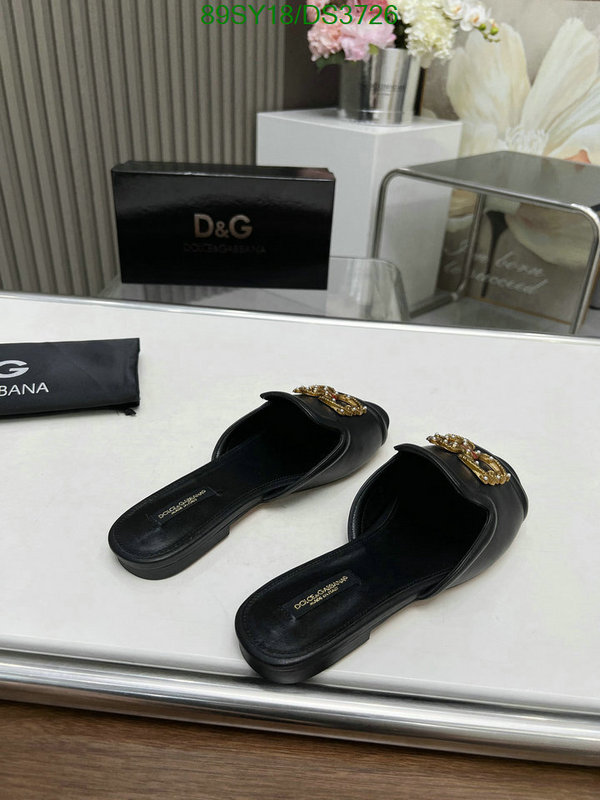 D&G-Women Shoes Code: DS3726 $: 89USD