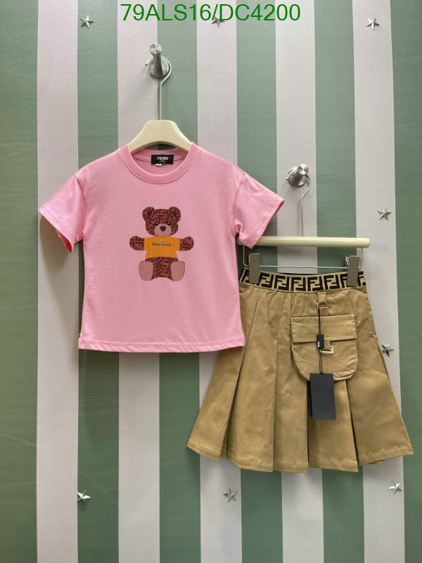 Fendi-Kids clothing Code: DC4200 $: 79USD