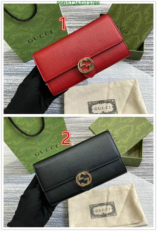 Gucci-Wallet Mirror Quality Code: DT3786 $: 99USD