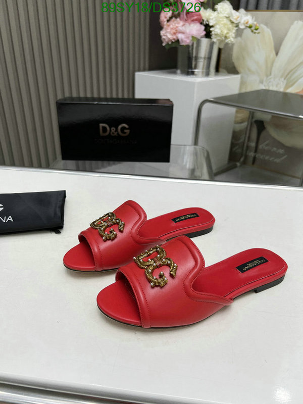 D&G-Women Shoes Code: DS3726 $: 89USD