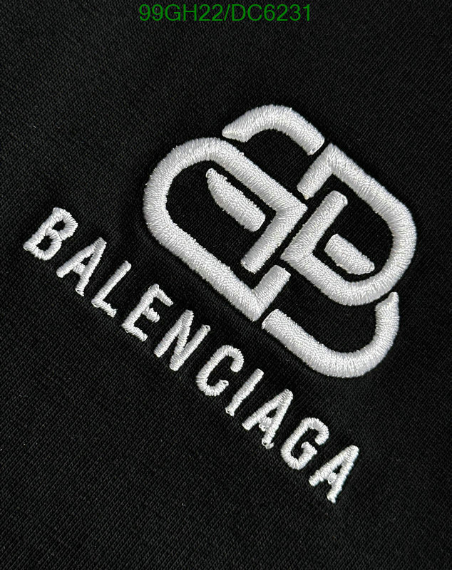 Balenciaga-Clothing Code: DC6231 $: 99USD