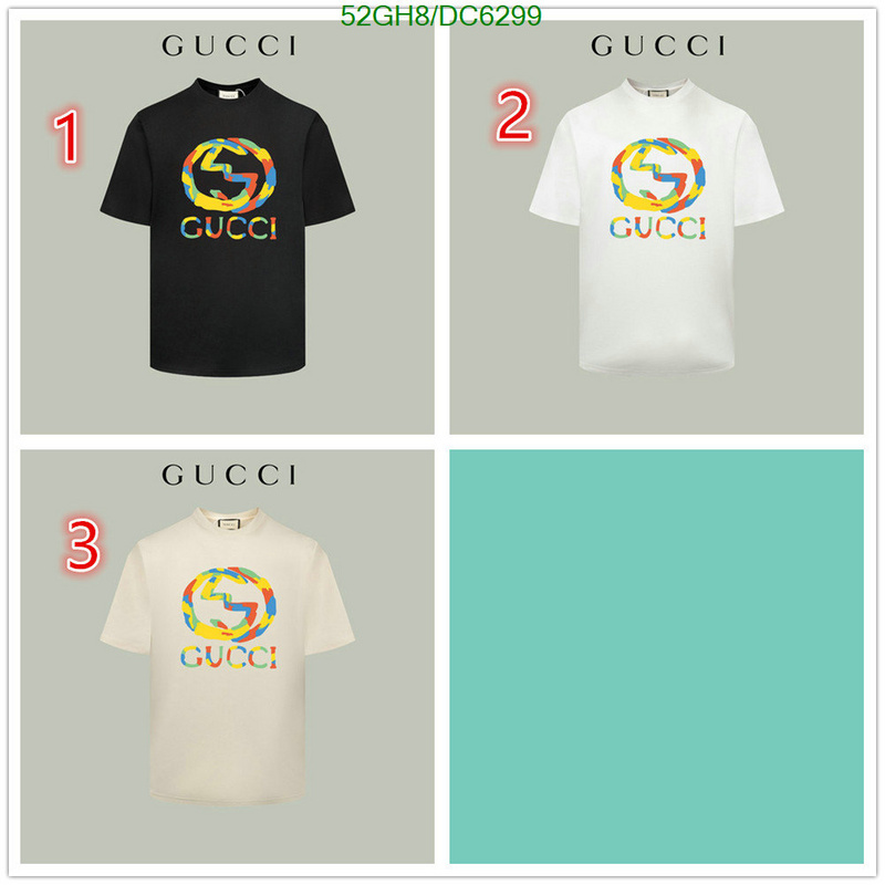 Gucci-Clothing Code: DC6299 $: 52USD