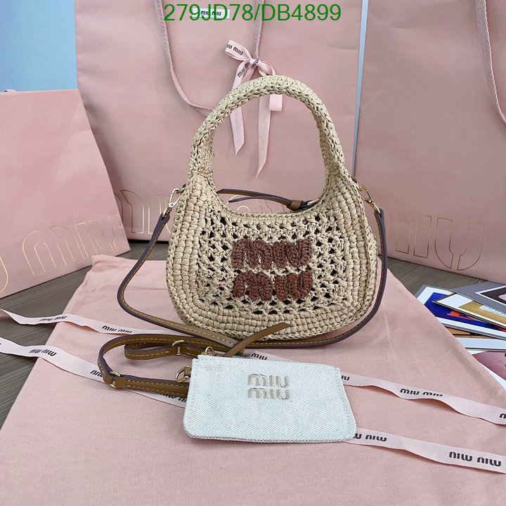 Miu Miu-Bag-Mirror Quality Code: DB4899 $: 279USD