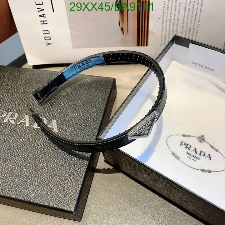 Prada-Headband Code: BA9111 $: 29USD