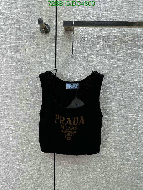 Prada-Clothing Code: DC4800 $: 72USD