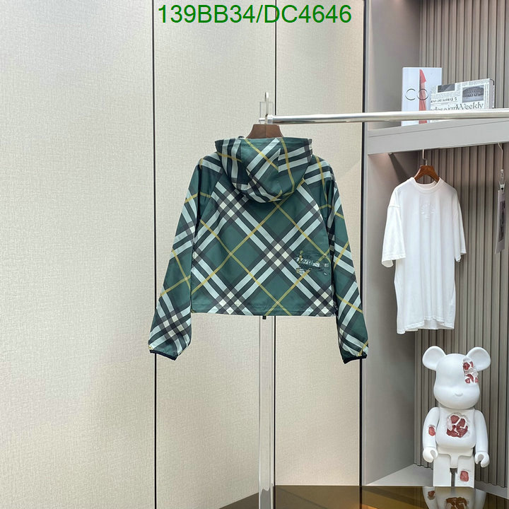 Burberry-Clothing Code: DC4646 $: 139USD