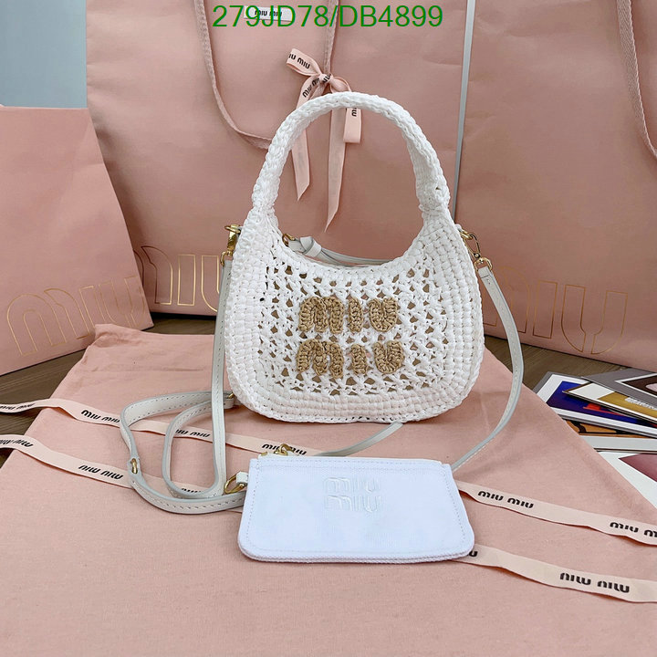 Miu Miu-Bag-Mirror Quality Code: DB4899 $: 279USD