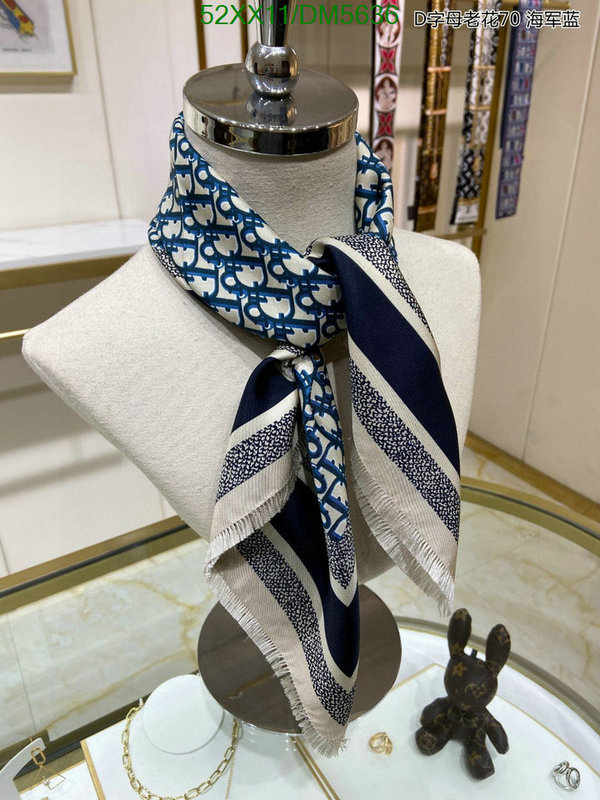 Dior-Scarf Code: DM5636 $: 52USD