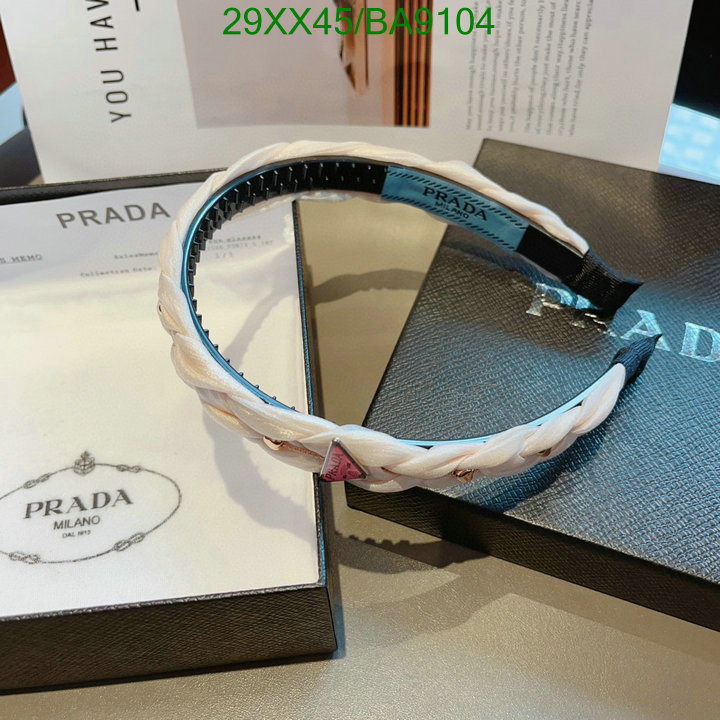 Prada-Headband Code: BA9104 $: 29USD