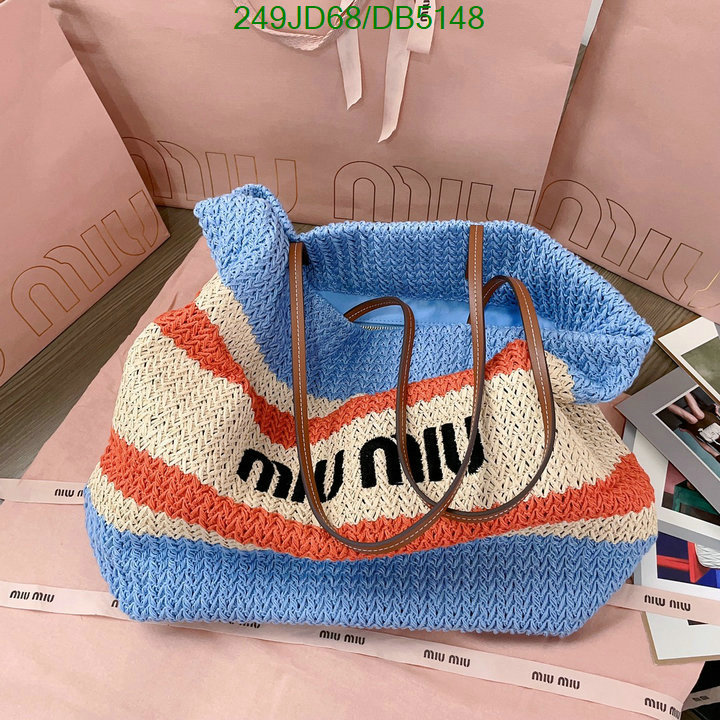 Miu Miu-Bag-Mirror Quality Code: DB5148 $: 249USD