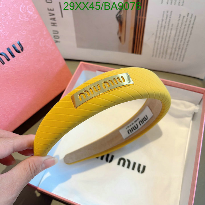 MIU MIU-Headband Code: BA9076 $: 29USD