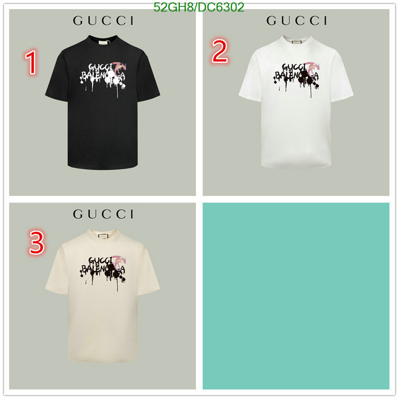 Gucci-Clothing Code: DC6302 $: 52USD