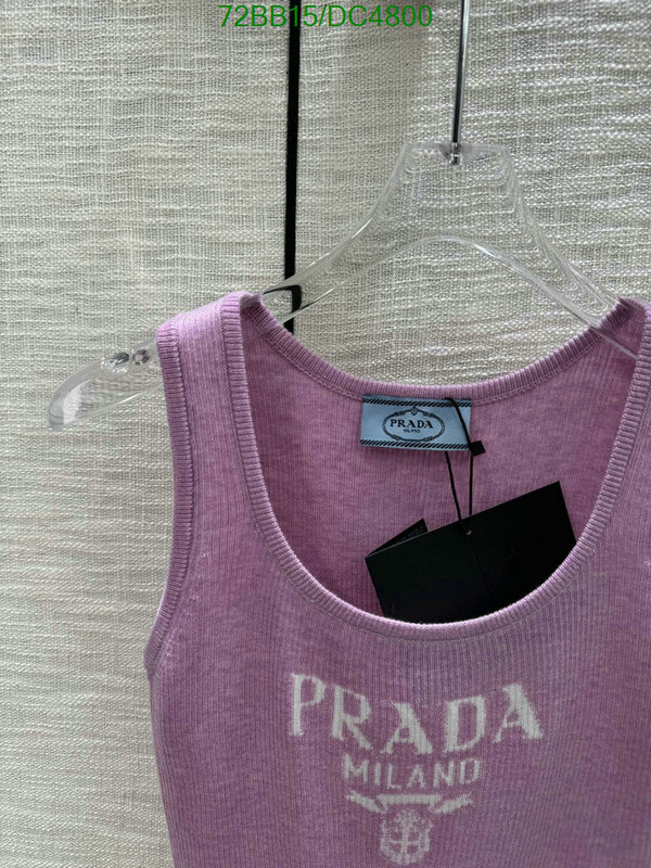 Prada-Clothing Code: DC4800 $: 72USD