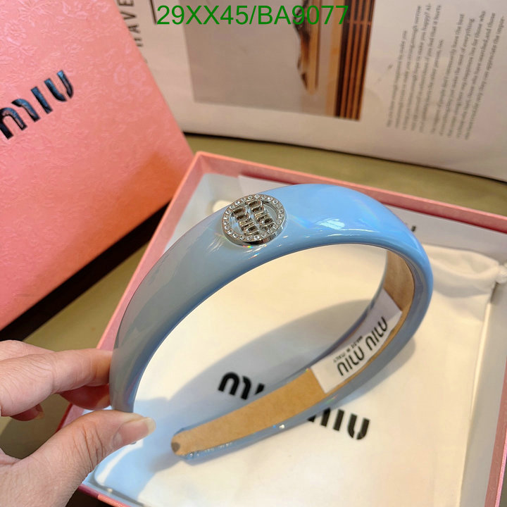 MIU MIU-Headband Code: BA9077 $: 29USD