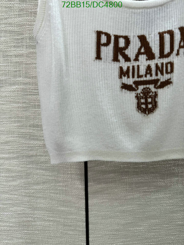 Prada-Clothing Code: DC4800 $: 72USD