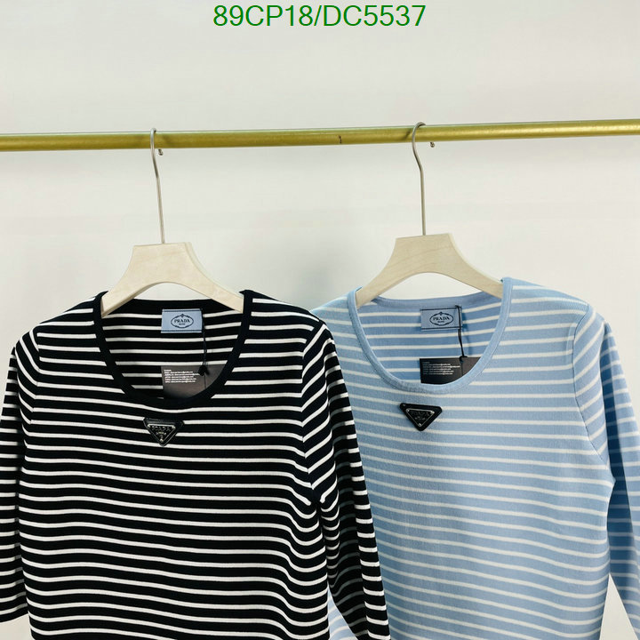 Prada-Clothing Code: DC5537 $: 89USD