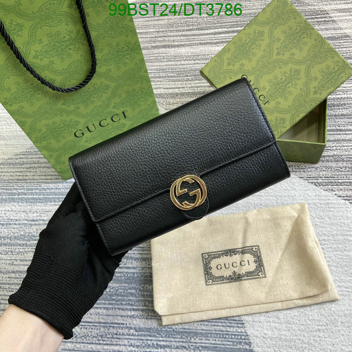Gucci-Wallet Mirror Quality Code: DT3786 $: 99USD