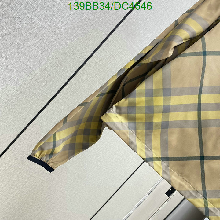 Burberry-Clothing Code: DC4646 $: 139USD