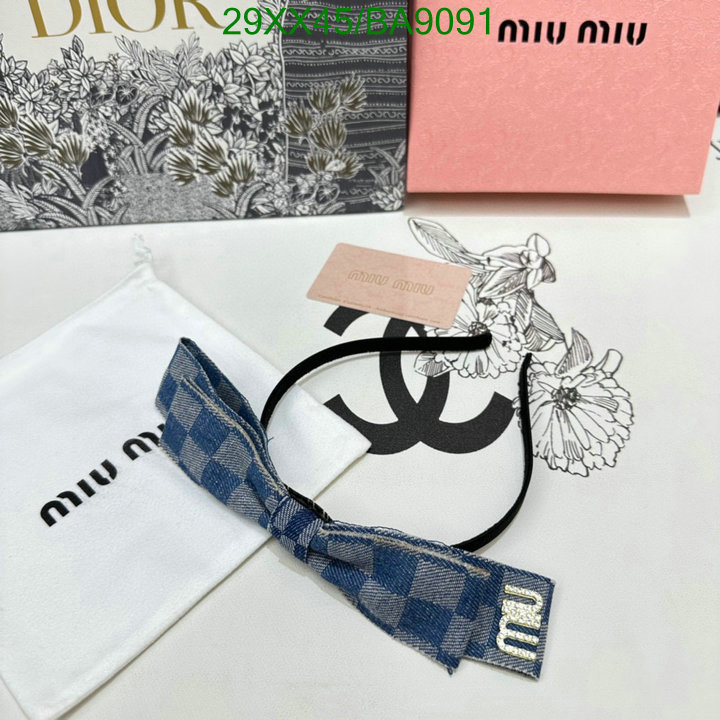 MIU MIU-Headband Code: BA9091 $: 29USD