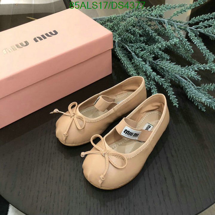 MiuMiu-Kids shoes Code: DS4377 $: 85USD