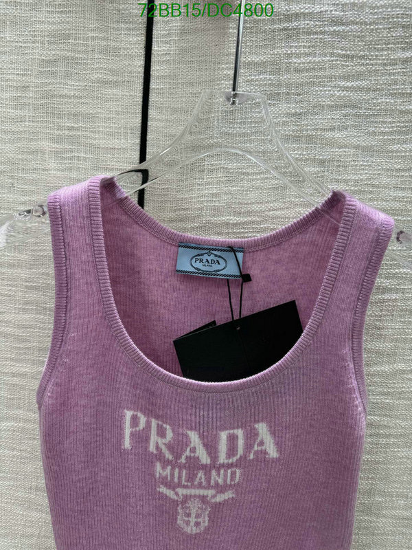 Prada-Clothing Code: DC4800 $: 72USD