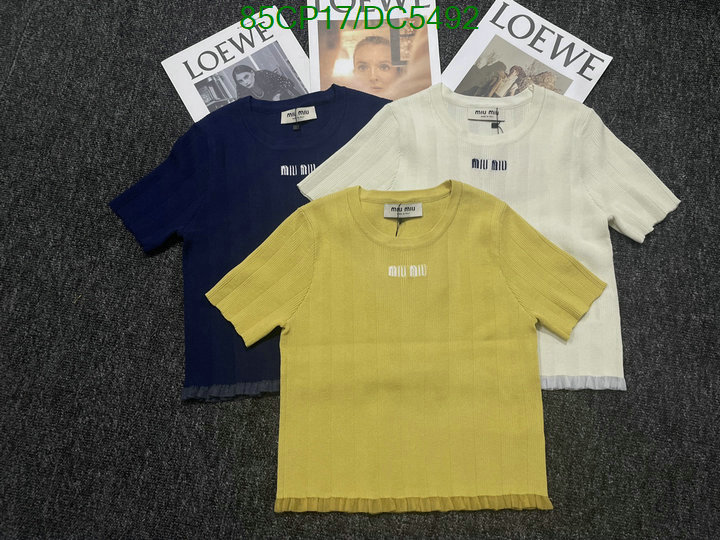 MIUMIU-Clothing Code: DC5492 $: 85USD
