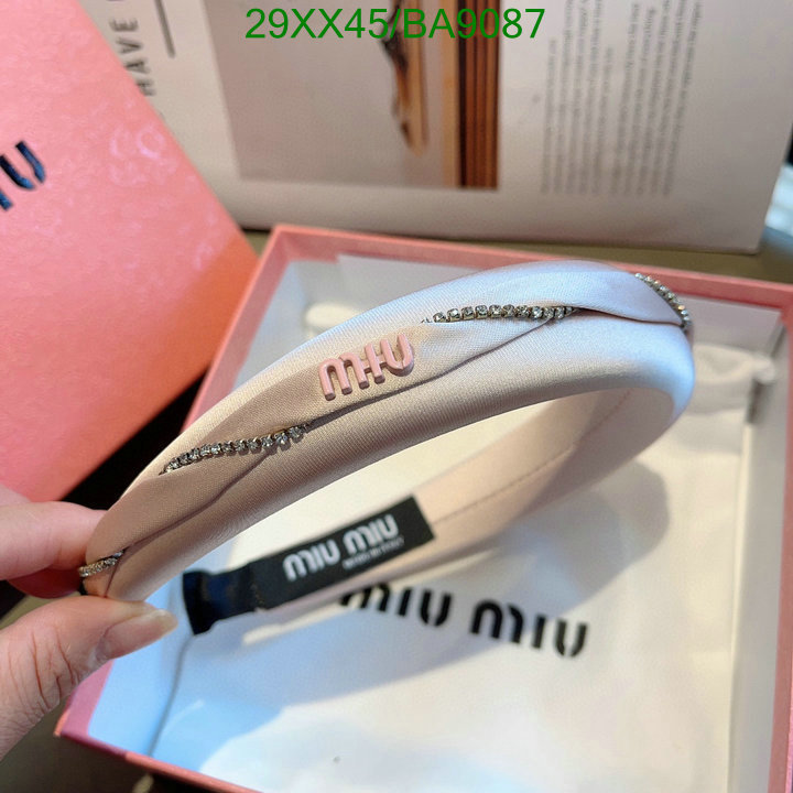 MIU MIU-Headband Code: BA9087 $: 29USD