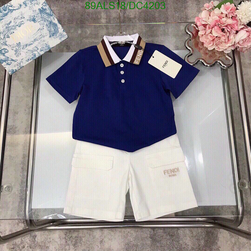 Fendi-Kids clothing Code: DC4203 $: 89USD