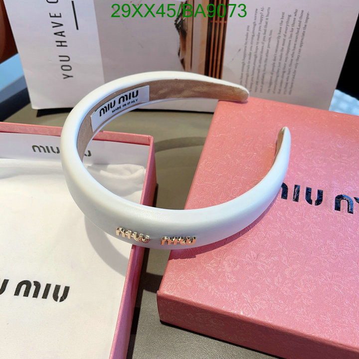 MIU MIU-Headband Code: BA9073 $: 29USD
