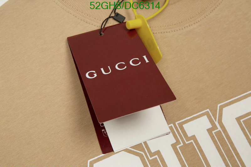 Gucci-Clothing Code: DC6314 $: 52USD