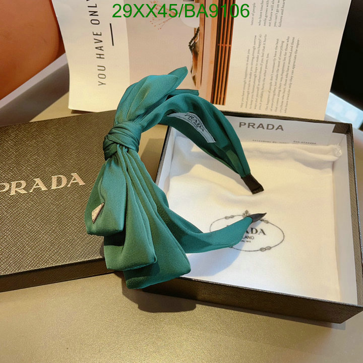 Prada-Headband Code: BA9106 $: 29USD