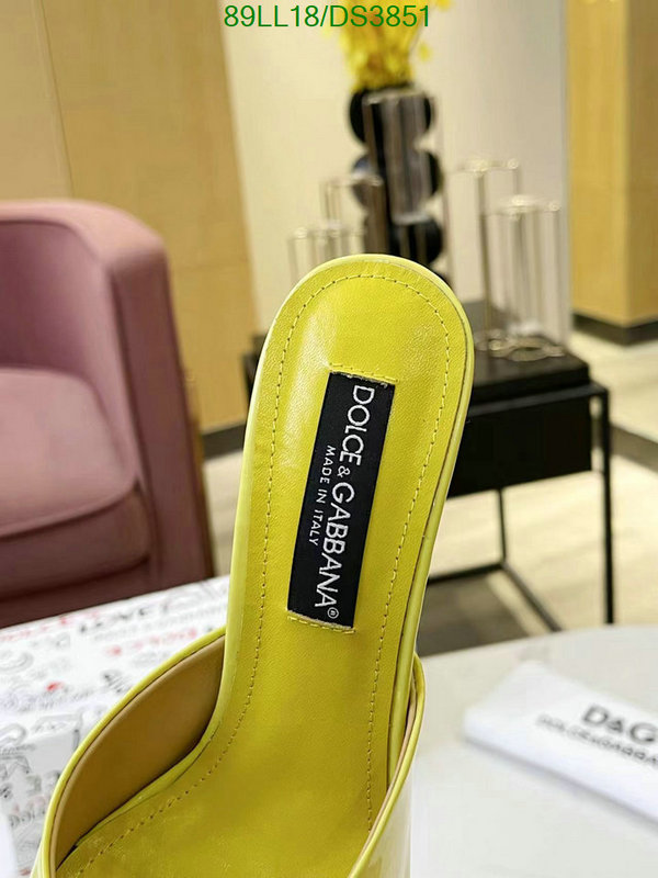 D&G-Women Shoes Code: DS3851 $: 89USD