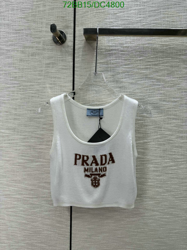 Prada-Clothing Code: DC4800 $: 72USD