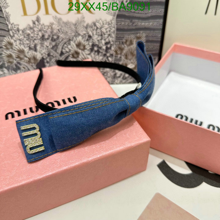 MIU MIU-Headband Code: BA9091 $: 29USD