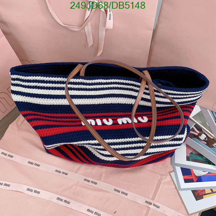 Miu Miu-Bag-Mirror Quality Code: DB5148 $: 249USD