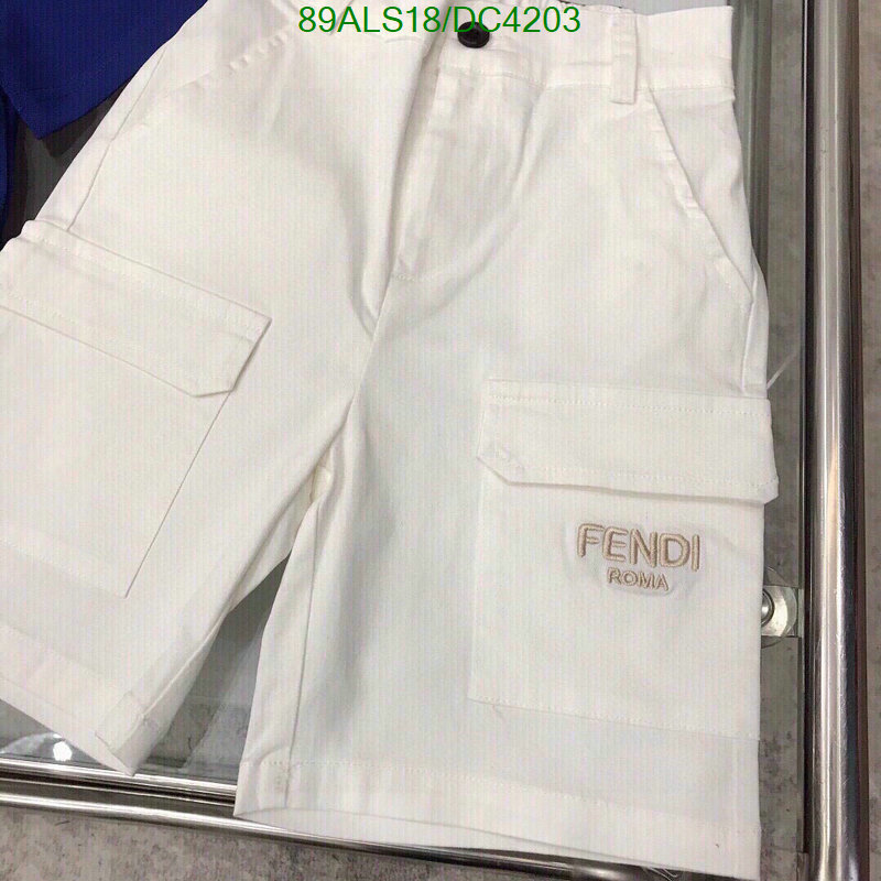 Fendi-Kids clothing Code: DC4203 $: 89USD