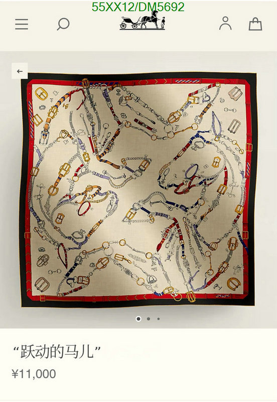 Hermes-Scarf Code: DM5692 $: 55USD