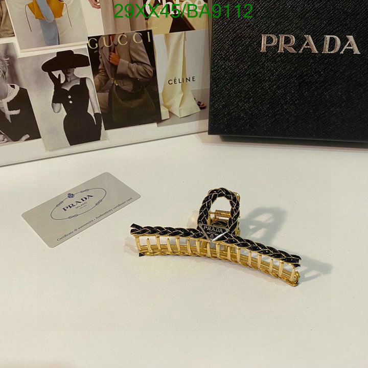 Prada-Headband Code: BA9112 $: 29USD
