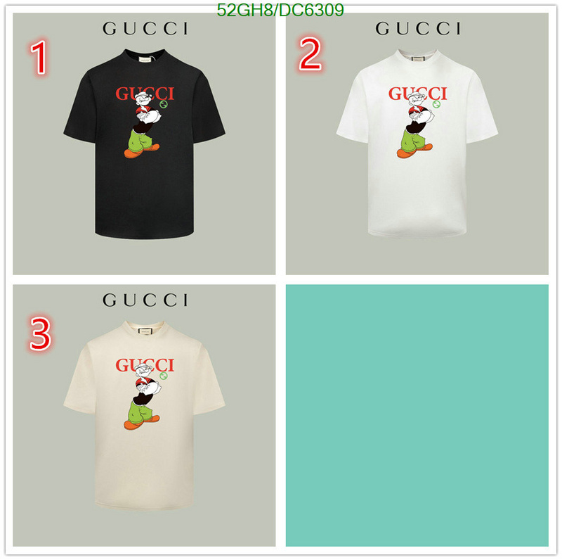 Gucci-Clothing Code: DC6309 $: 52USD