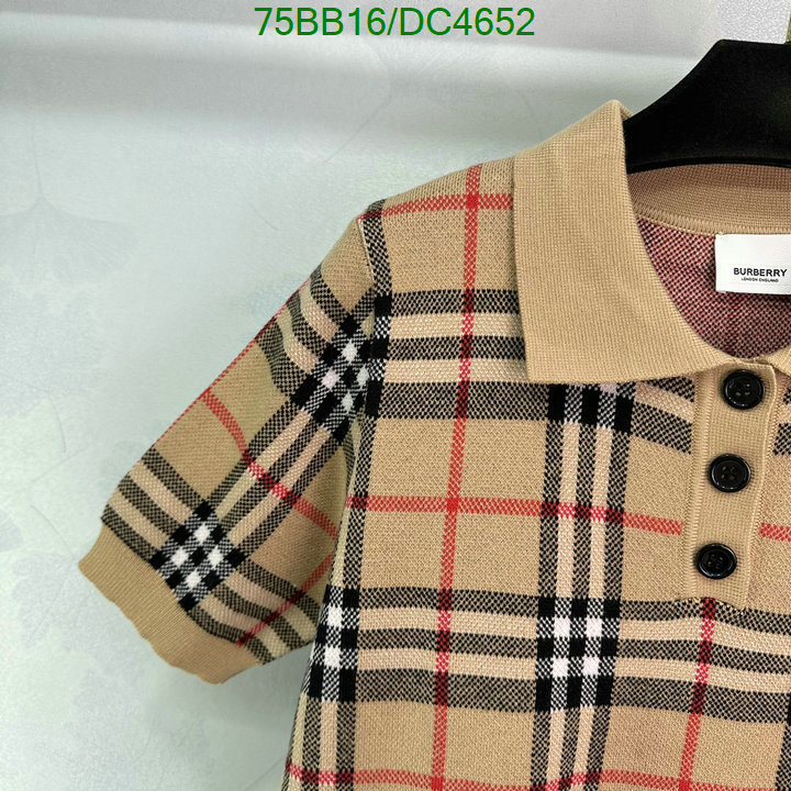 Burberry-Clothing Code: DC4652 $: 75USD