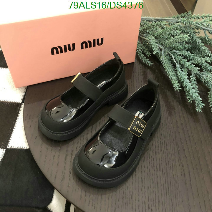 MiuMiu-Kids shoes Code: DS4376 $: 79USD