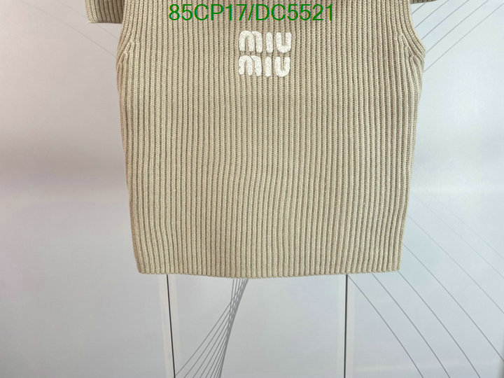 MIUMIU-Clothing Code: DC5521 $: 85USD