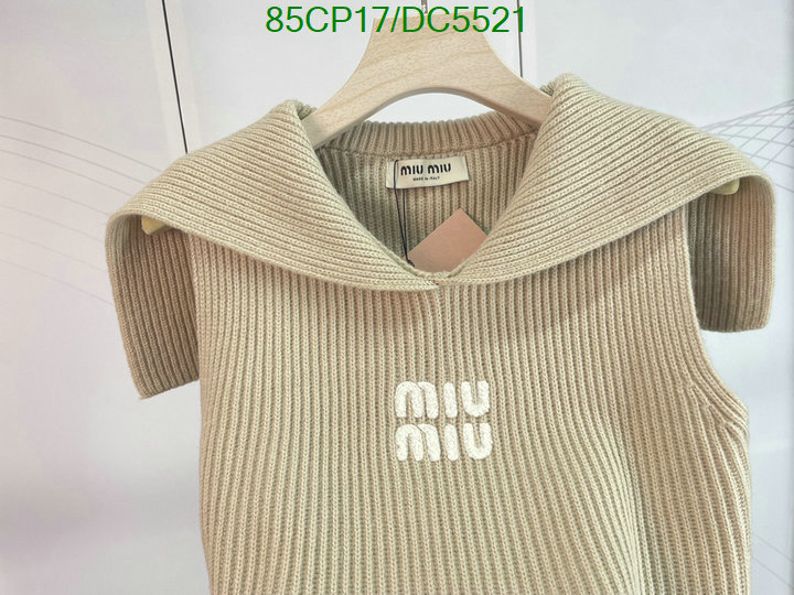 MIUMIU-Clothing Code: DC5521 $: 85USD