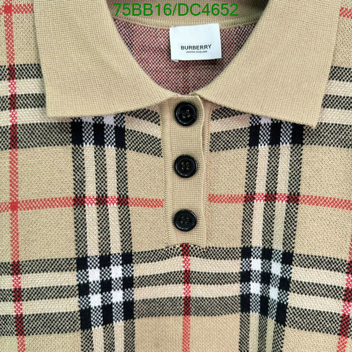 Burberry-Clothing Code: DC4652 $: 75USD