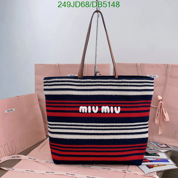 Miu Miu-Bag-Mirror Quality Code: DB5148 $: 249USD