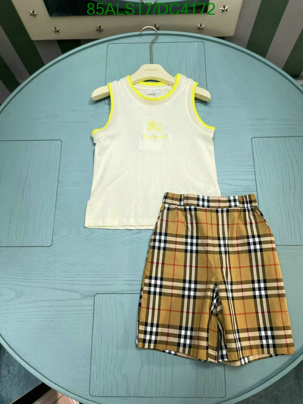 Burberry-Kids clothing Code: DC4172 $: 85USD