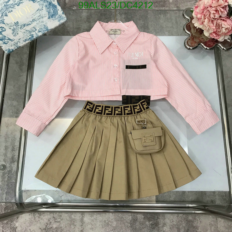 Fendi-Kids clothing Code: DC4212 $: 99USD