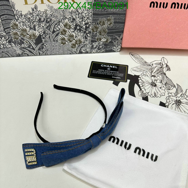 MIU MIU-Headband Code: BA9091 $: 29USD